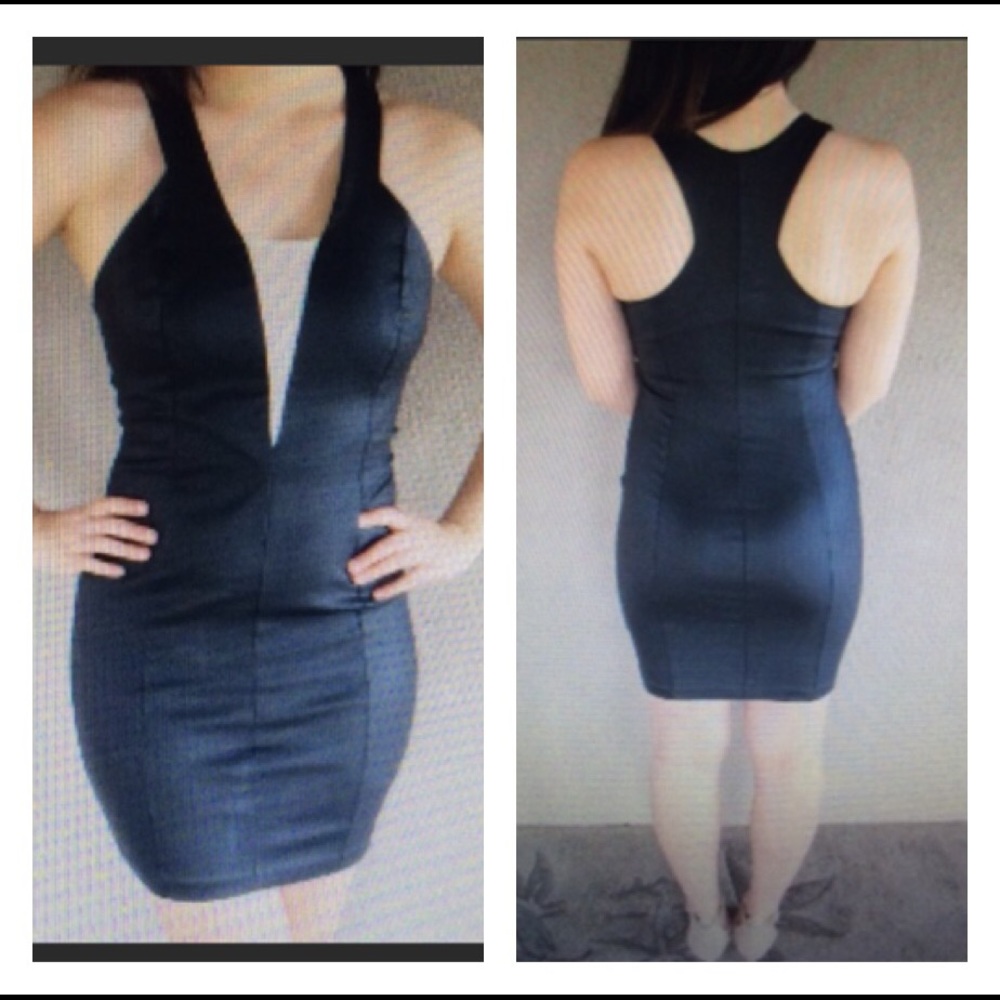 NWT Faux leather mini dress 💢SALE💢